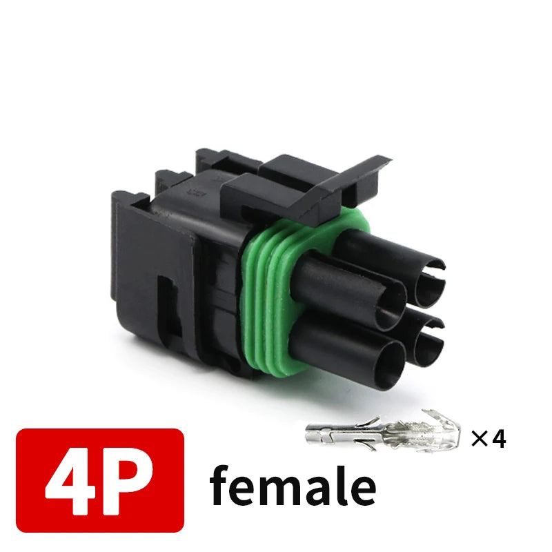 2.5 Series Automotive Waterproof Connector 1/2/3/4/6Pin Male And Female Plugs Haltech MAP TPS Wire Connector For GM