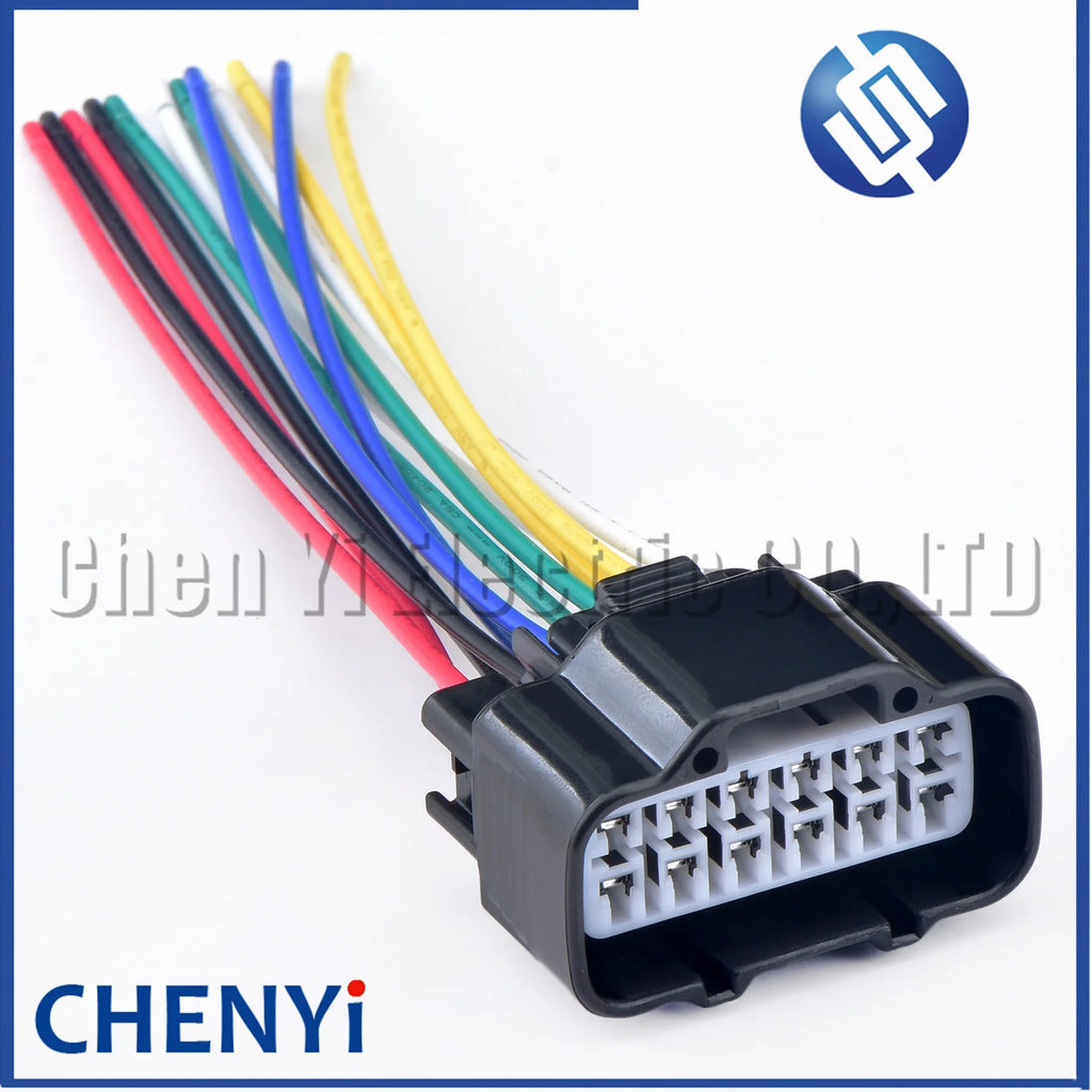 12 Pin Auto differential motor actuator waterproof connector Gearbox Solenoid Valve Wire harness plug 90980-11151 For TOYOTA