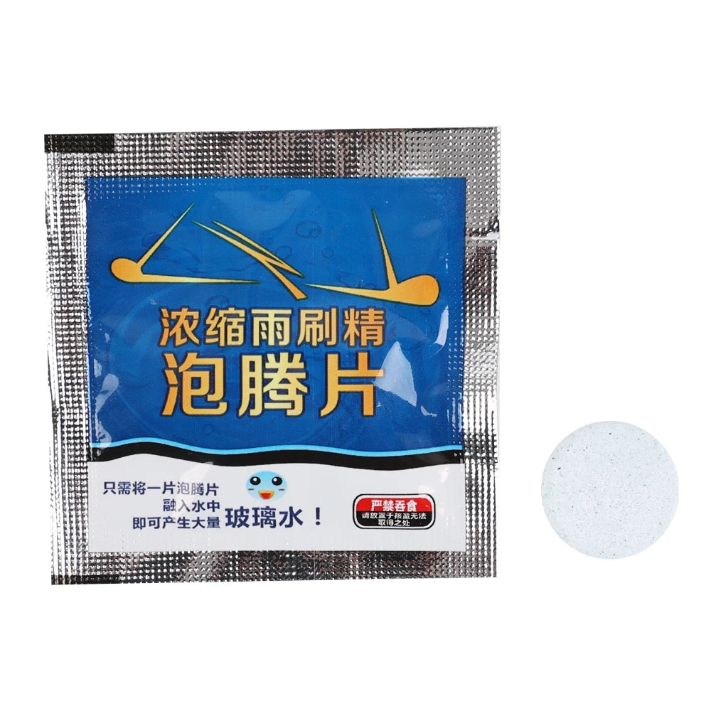 Car Windscreen Effervescent Tablets Solid Cleaner Wiper Cleaning Tools Auto Home Window Glass Dust Washing Car Accessories