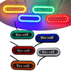 12V/24V Led Side Marker Light Truck Motorcycle Eyes Tail Light LED Flashing Signal Lamp For Car Truck Accessories