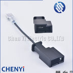 For Toyota Vios YARiS Camry Highlander Corolla High And Low Tone Horn Cable Snail Horn Plug One To Two wire harness modification