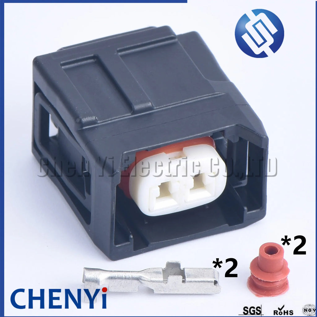2 Pin Auto Fuel Injector Nozzle connector Oil pump plug 7120-9100-60 7287-1495-30 90980-12747 For Toyota Honda Suzuki Mazda