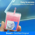 Brush Teeth Picking 100 PCs Boxed Plastic Toothpick Disposable Household Interdental Dental Floss Disposable Toothpick Amagi