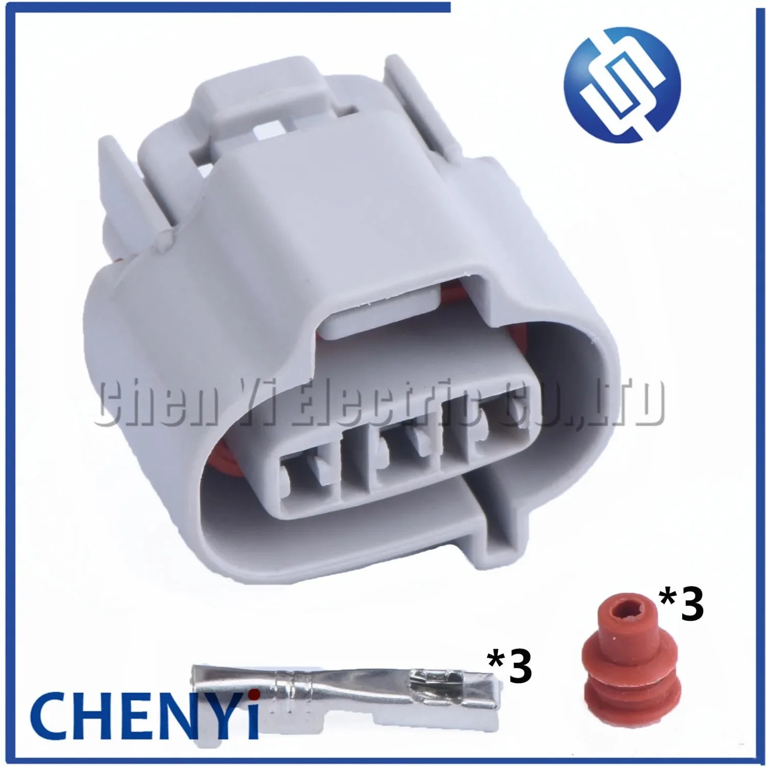 3 Pin Automotive waterproof connector Odometer Sensor wire harness plug For Xiali Changhe Suzuki Grand Vitra 2.4 Coil 6189-0027