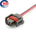 2 Pin Connector Series Unsealed Series Female Connector Cable Plug Motorcycle Electrical Harnesses Wiring Harness 12162215
