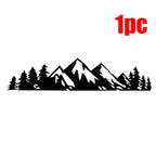 Car Exterior Stickers Forest Snow Mountain Styling Personalized Decals Car  Fashion Decoration Stickers Decorative Accessories