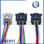 6 Pin Automotive connector Car reversing radar rearview camera harness plug 90980-12A59 90980-12790 82824-78020 For Toyota