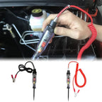 Digital Display Test Pen Versatile Car Circuit Tester for 6V 12V 24V DC Systems Safe Reliable Automotive Diagnostics with LED