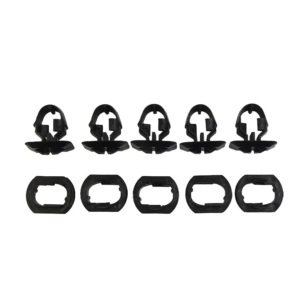 10Pcs Side Skirt Bracket Clips With Grommet For Mercedes R170 W202 W203 W204 W208 W210 Side Skirt Bracket Clamp And Washer