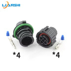 1-967402-1/1-967325-1 Automotive connector Universal odometer wiring harness plug 4-hole waterproof connector sheath with termin