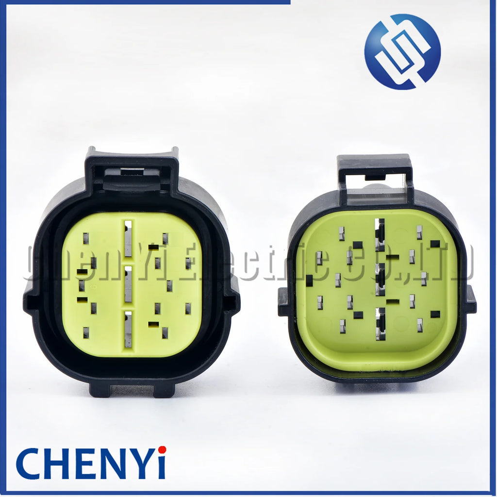15 Pin Automotive Connector Car Wiring Harness Socket Plug 2-85262-1 85223-1 368301-1 For ECONOSEAL J-MARK I 070/250