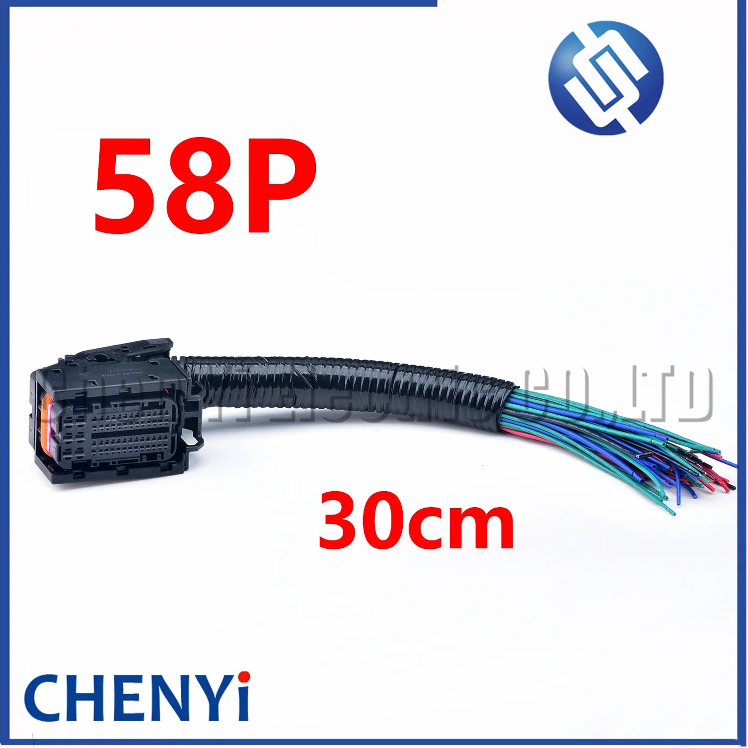 58/96/154 Pin Diesel Common Rail Engine Computer Board ECU Plug Connector 1928404781 1928404916 1034486098-05 For EDC16/17