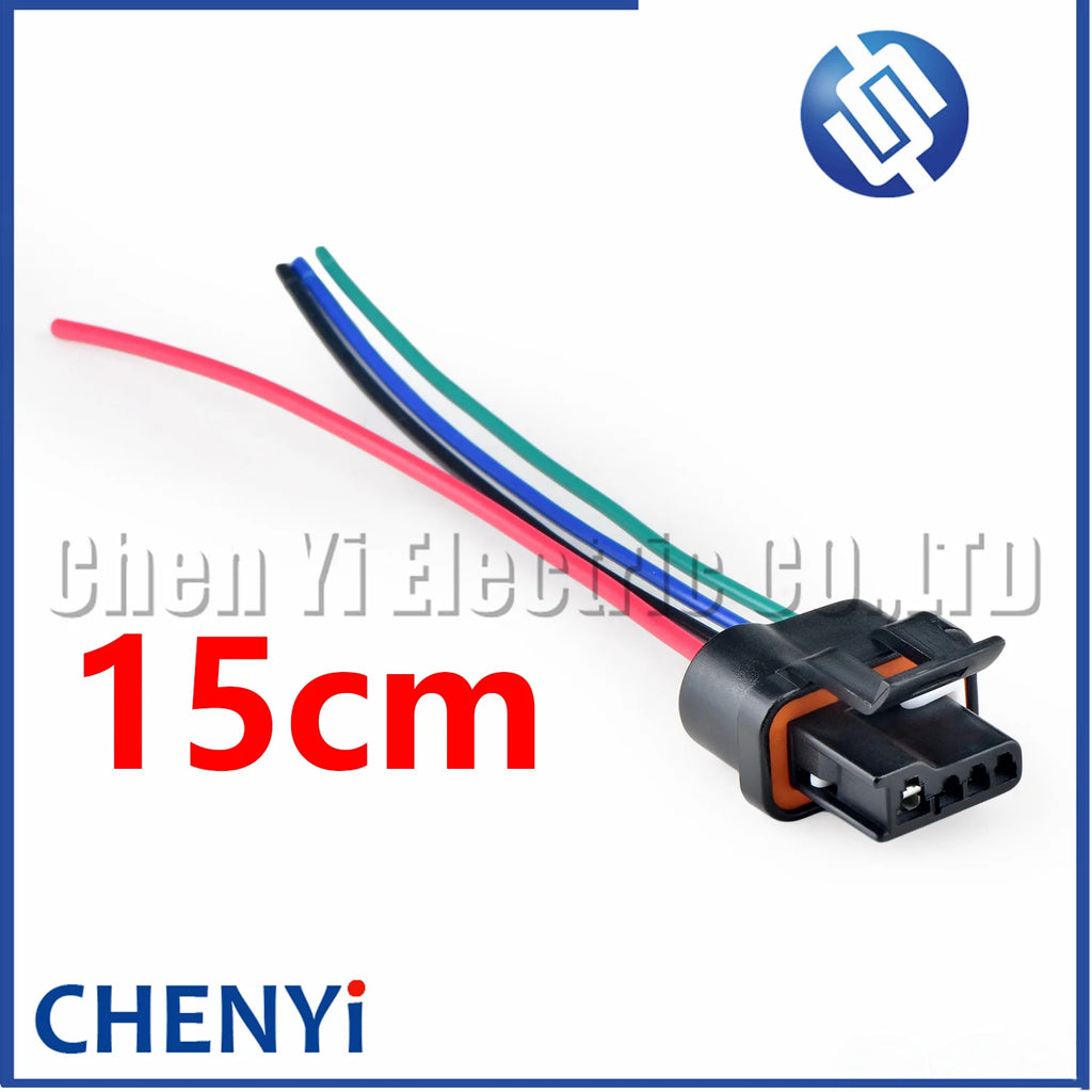 4 Pin 1.5 2.8 Series Hybrid Automotive waterproof connector Composite Generator plug 12124898 For Chevrolet Buick