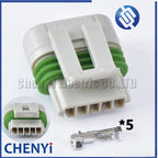 5 Pin White female Automotive waterproof connector wiring harness plug 12162830