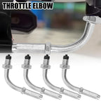 1/2/4/5PCS Motorcycle Carburetor Elbow Repair Kit Motorcycle Throttle Cable Elbow Tube PWK Carburetor Elbow Replacement Parts