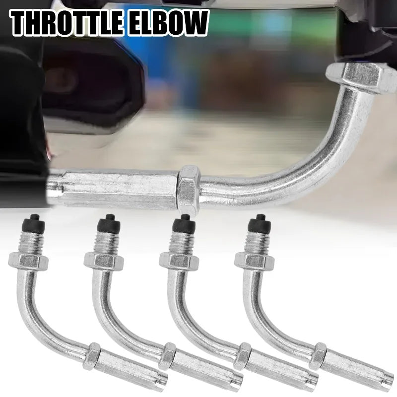 1/2/4/5PCS Motorcycle Carburetor Elbow Repair Kit Motorcycle Throttle Cable Elbow Tube PWK Carburetor Elbow Replacement Parts