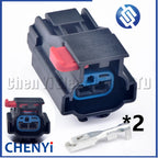 2 Pin auto waterproof Temperature sensor connector Air solenoid valve plug 54200206 54200210 For Cummins Jeep Lincoln Chrysler
