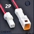 2 3 4 6 8 Pin JWPF-VSLE-S JWPF-VSLE-D Auto Waterproof Electronic Connector Wire Harness Butt Plug JST-02T 02R For JST