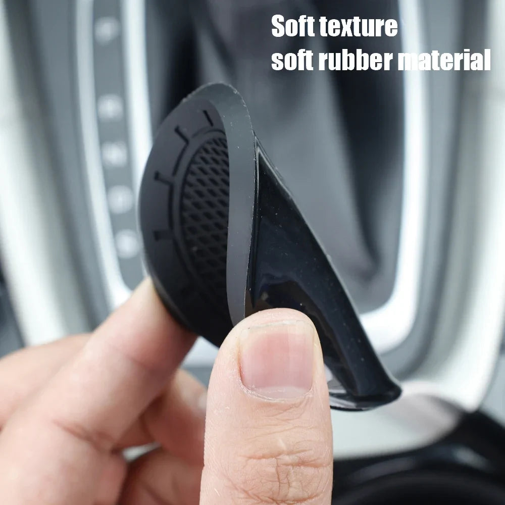 Car Cup Holder Anti-Slip Insert Coaster Mat Auto Cup Holder Soft Rubber Anti-skid Drink Cup Bottle Mat Car Interior Accessories