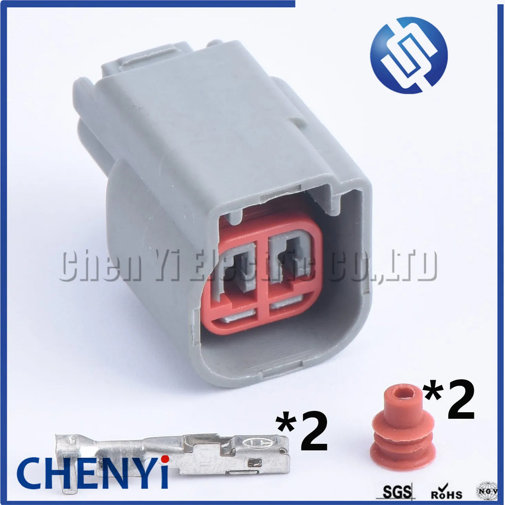 2 Pin Car Connector License plate lamp Fog Lights Bulb Holder Socket plug 6R3Z-13411-BA For Ford Focus Mustang Mondeo Carnival