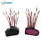 Compatible with Ford Mondeo Focus Fiesta car headlight plug, headlight assembly wiring harness plug accessory