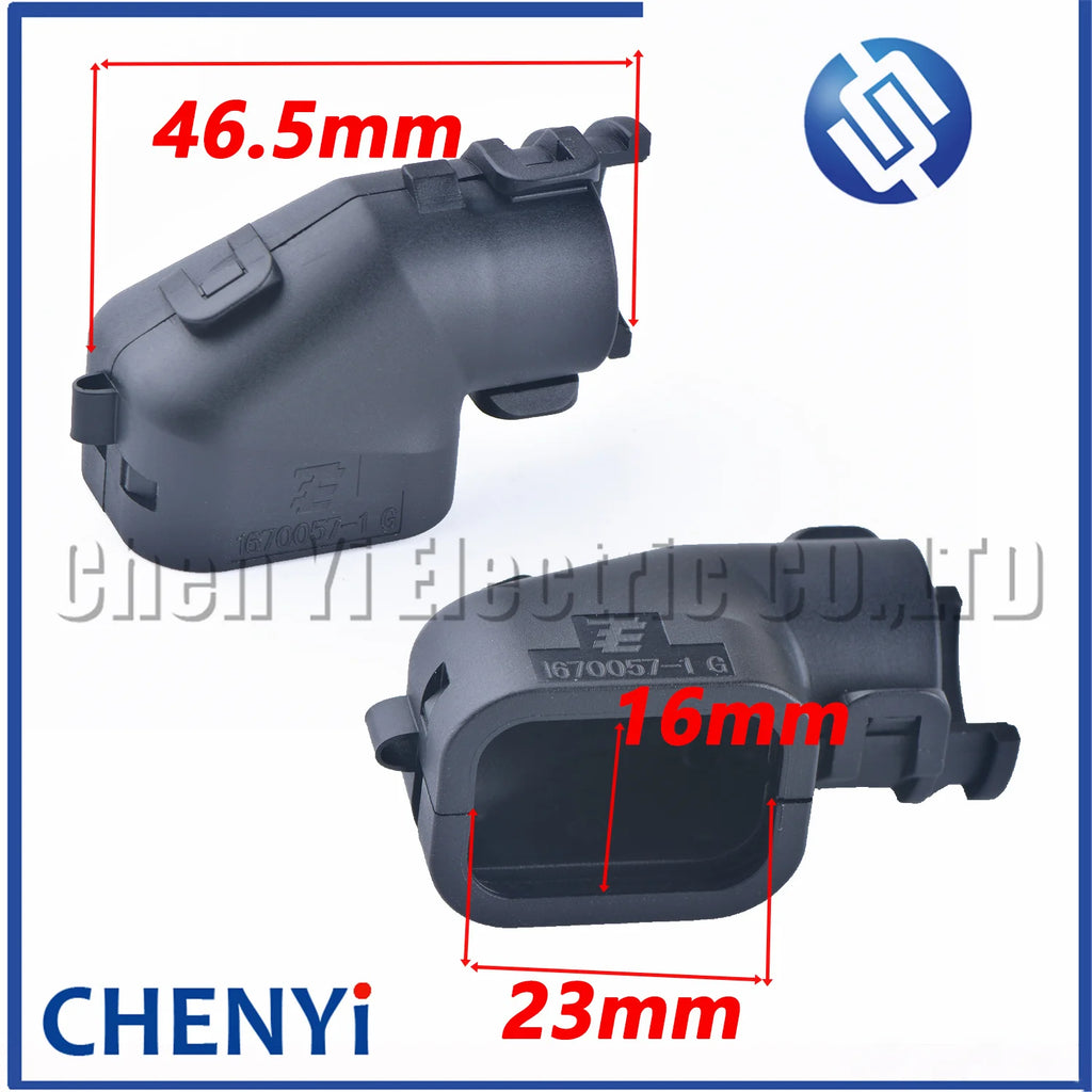 Connector electric wire back cover protective shell Fixed Wire Group Bent Tail Buckle 1670057-1 1670364-1 1563110-1 1670865-1