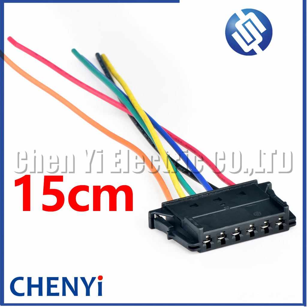 6 Pin female Automobile connector Tail light Plug 1-929149-1 A037 545 35 28 With pins A0375453528