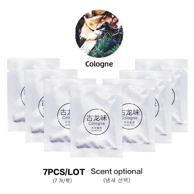 Car Air Freshener Supplement 7 Pcs/Lot Solid Car Perfume Car Air Conditioner Vent Auto Ocean Refill Air Outle Amagi