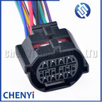 14 Pin Automotive waterproof connector car Headlight Headlamp Wire harness Plug MG656862 MG656862-5 For Hyundai Kia