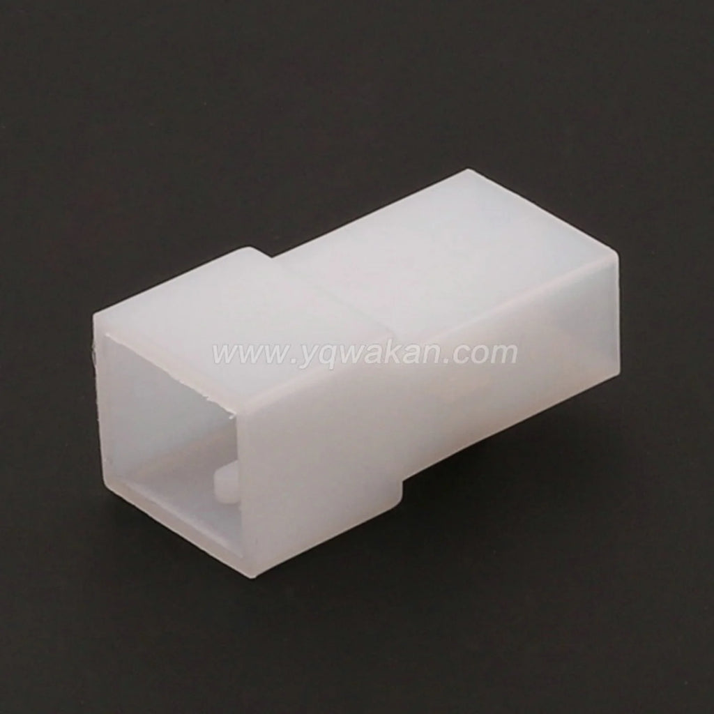 2 PIN Unsealed Automotive Plug 6.3mm Male Female Connectors Connector With Terminal Pins 180924 0-180923-0