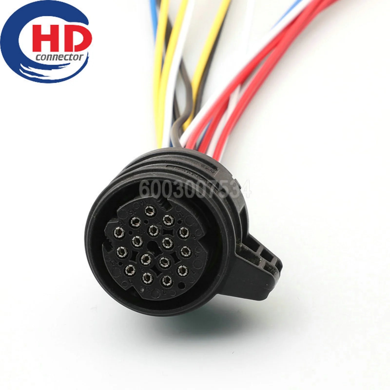 16 Pin Waterproof Female Connector Cable Plug Motorcycle Electrical Harnesses Wiring Harness 3D0973993 09430010 9430801