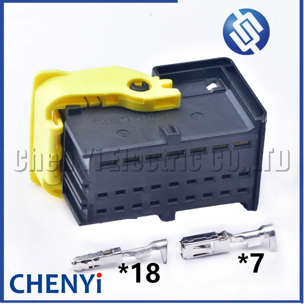 25 Pin Automotive connector Truck cab chassis plug 1-1718484-1 1-1718484-2 1-1718484-3 1718487-1 1718489-1 1718488-1 with Pins