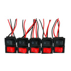 Motorcycle Switch ON/OFF Handlebar Flashing Headlight Horn Control Button 12V Button Connector Handlebar Switch