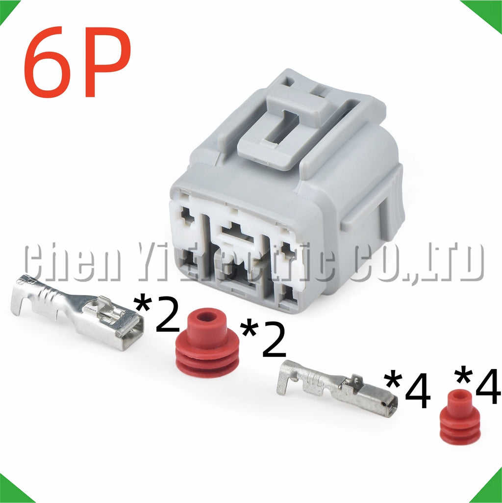 6 Pin Automotive Connectors Brake ABS pump Wire harness Plug 6189-0143 6188-0187 90980-...