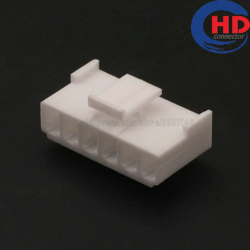 6pin auto waterproof electric plastic wire harness connector VHR-6N/YH396-06V/1744036-6