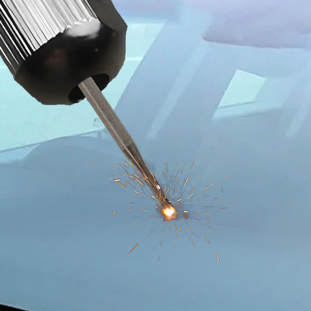1-5pcs Car Windshield Repair Drill Bit Glass Drill Bit Easy To Install Durable Tungsten Steel Drill Bit 1mm Car Rapairing Parts