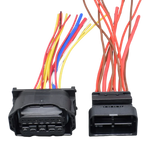 Suitable for BMW headlight plug, headlight wire speed plug with terminal 12P connector DJ7121W-1.5/2.8-21/11