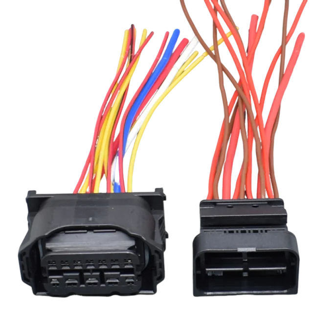 Suitable for BMW headlight plug, headlight wire speed plug with terminal 12P connector DJ7121W-1.5/2.8-21/11