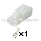 1Pin Connector Unsealed 6.3mm Male Female Connectors Automotive Ecu Terminals Wire Harness Cable Socket 7122-2810 7123-2115