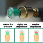 1-8pcs Motorcycle Car Tire Pressure Monitor Valve Cap Sensor Indicator Auto Tire Pressure Inspection Tools Tire Valve Detection