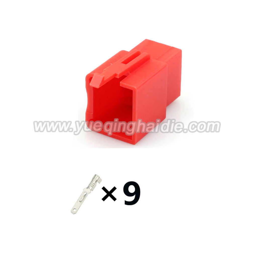 9PIN Connector Unsealed 2.8mm Male Female Connector Handle Switch Plug Wiring Harness Cable Socket 6030-9991 6040-9111
