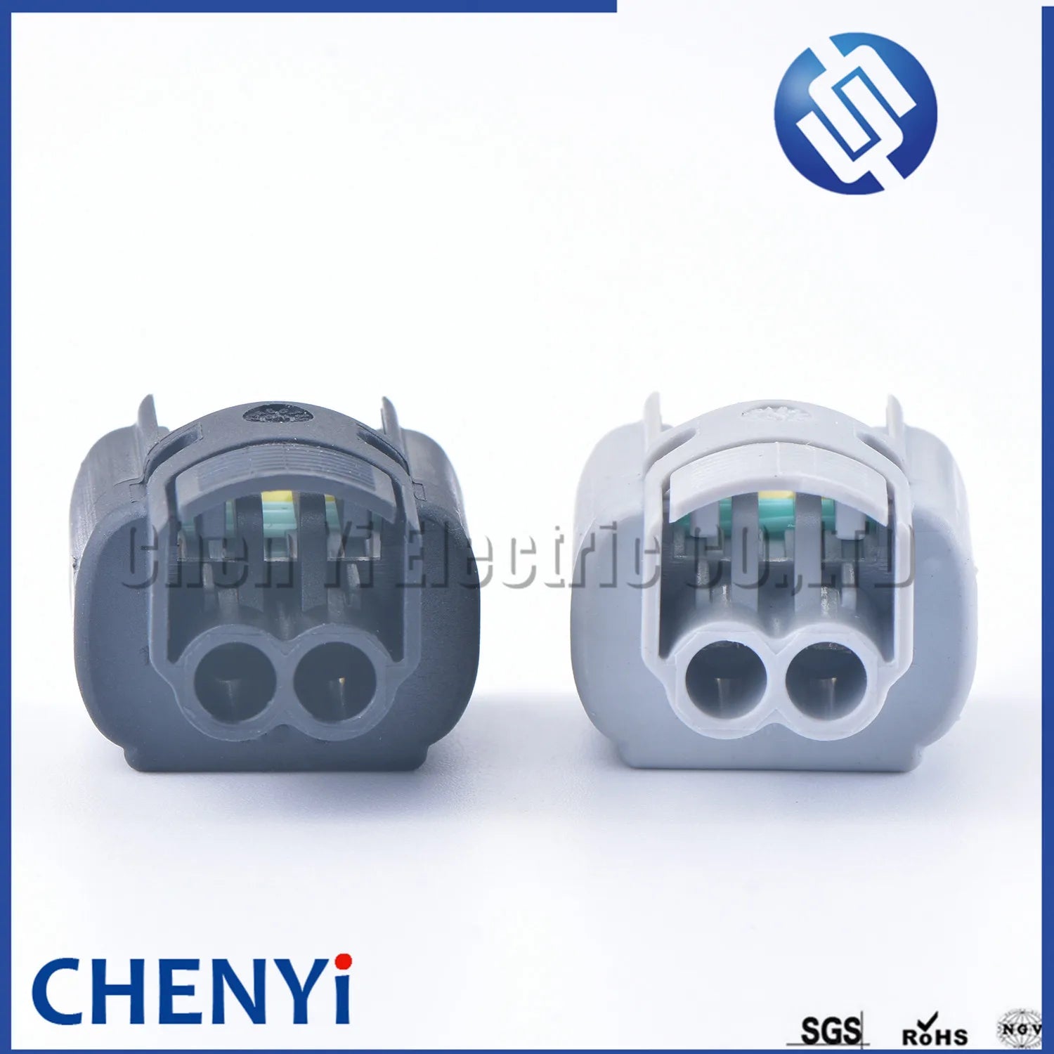 2 Pin Auto waterproof connector Headlight front bumper light plug tail light fog light plug for ford mustang Buick Regal excelle