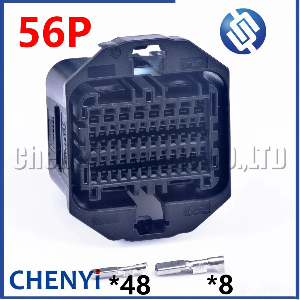 56 Pin Automotive waterproof connectors Wire harness Plug 1S0973056A 1S0973056 1S0 973 056 A For ECU 9GV