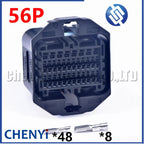 56 Pin Automotive waterproof connectors Wire harness Plug 1S0973056A 1S0973056 1S0 973 056 A For ECU 9GV