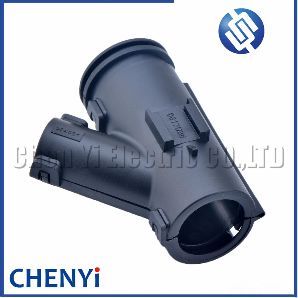 Auto wire harness connector bellows buckle manifolds Y-tee ailpin Corrugated pipe clamp clasp cover 9817040 9817304 9817038