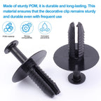 Car Bumper Moulding Clip Retainer Push Pin Rivet Fastener for BMW Mercedes Benz 3 5 7 Series Side Skirt Wheel Arch Trim Panel