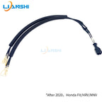 Suitable for Honda Fit hrv MNV honking horn modified one point two plug wire harness connector