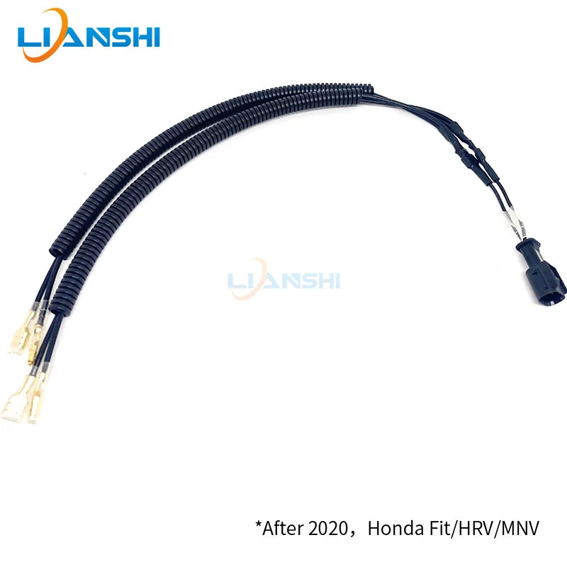 Suitable for Honda Fit hrv MNV honking horn modified one point two plug wire harness connector
