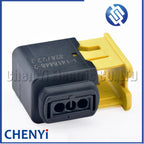 2 Pin female electric car housing wiring harness plug cable connector waterproof 1-1418448-2 With pins