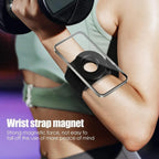 Strong Magnetic Suction Phone Holder with Wrist Strap Arm Mount for IPhone 12-16 Pro Max Samsung Mobile Bracket Amagi